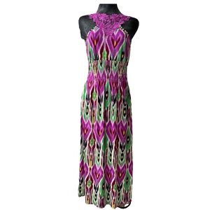 Isla bonita Casual Maxi Dress One size Purple/ Lilac
